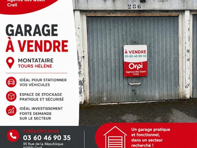 Garage vente à Senlis, Montataire