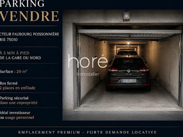Garage vente à Paris, Île-de-France