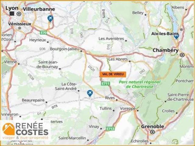 Maison vente à Vienne, Moidieu-détourbe