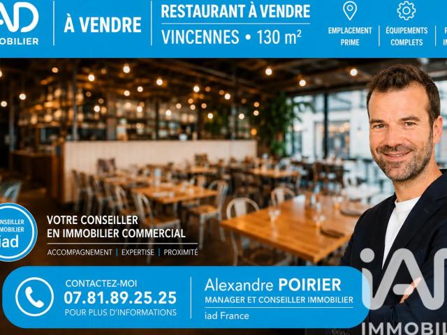 Local Commercial vente à Nogent-sur-Marne, Saint-mandé