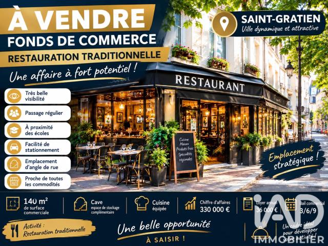 Local Commercial vente à Sarcelles, Saint-gratien
