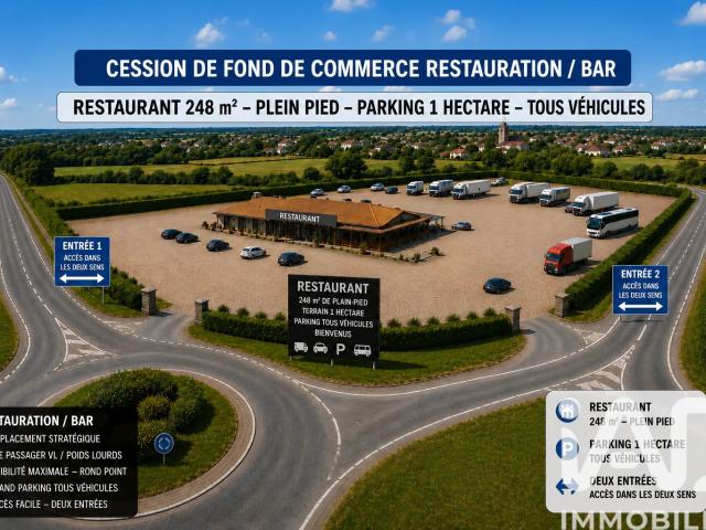 Local Commercial vente à Château-Gontier, Ballée