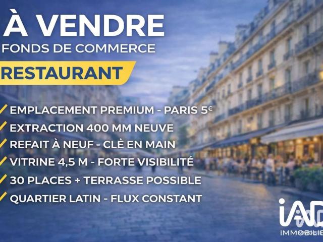 Local Commercial vente à Paris, Île-de-France