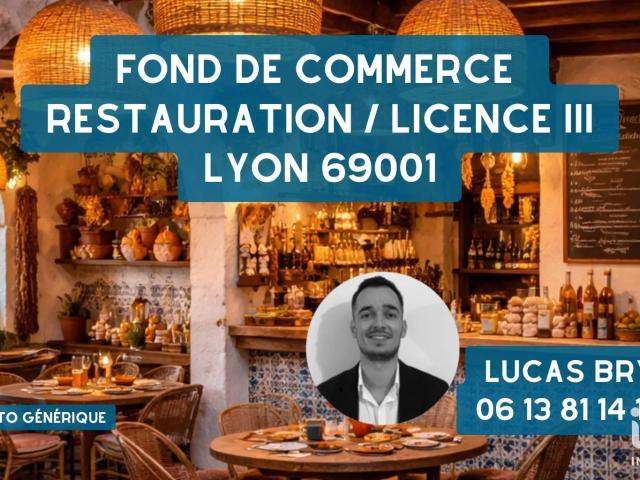 Local Commercial vente à Lyon, Métropole de Lyon