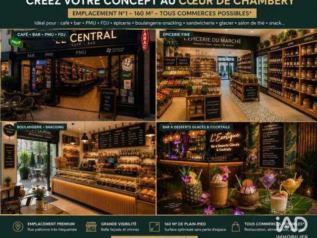 Local Commercial vente à Chambéry