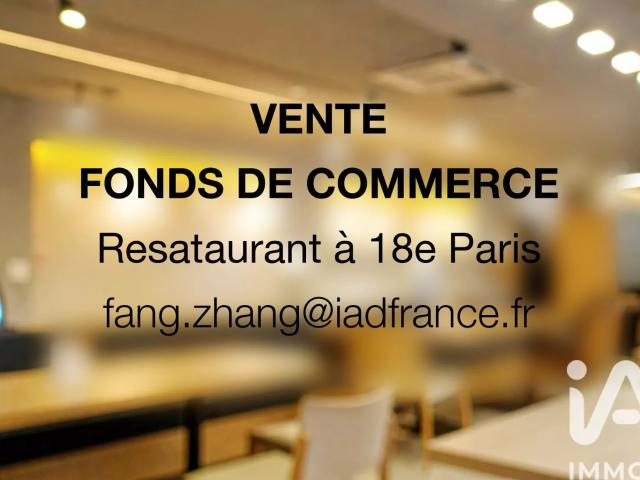 Local Commercial vente à Paris, Île-de-France