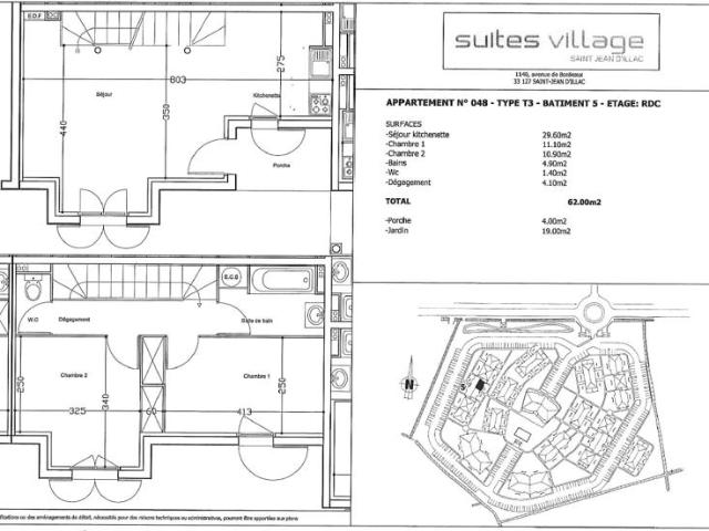 Appartement vente à Bordeaux, Saint-jean-d'illac