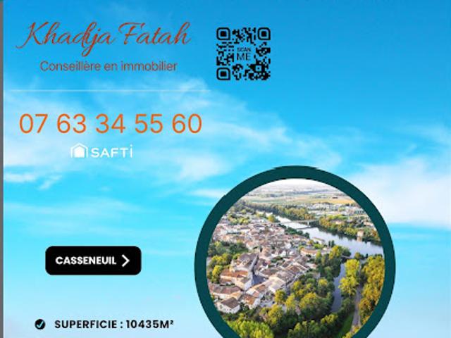 Terrain vente à Villeneuve-sur-Lot, Casseneuil