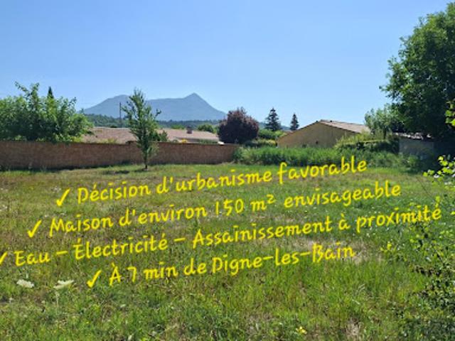 Terrain vente à Digne-les-Bains, Le Chaffaut-saint-jurson