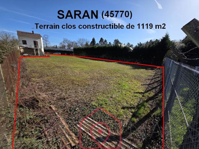 Terrain vente à La Guignace, Saran