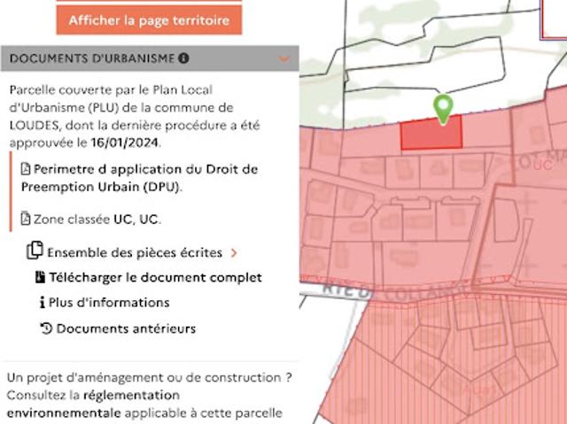 Terrain vente à Le Puy-en-Velay, Loudes