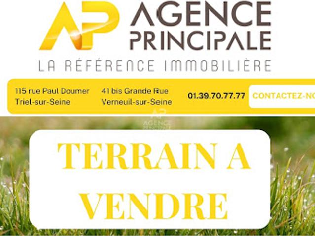 Terrain vente à Saint-Germain-en-Laye, Médan
