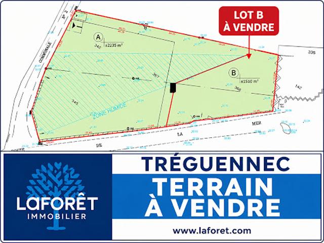 Terrain vente à Quimper, Bretagne