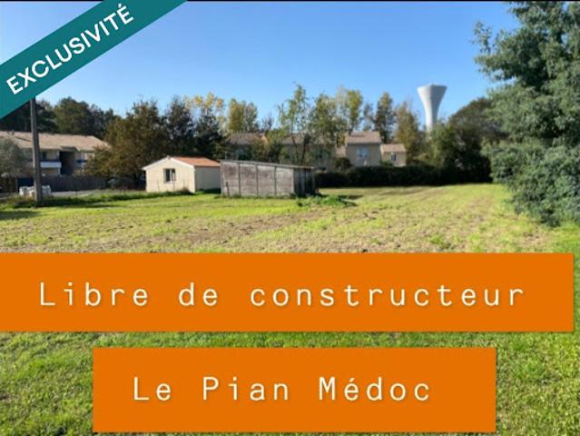 Terrain vente à Le Pian-médoc, Génissan