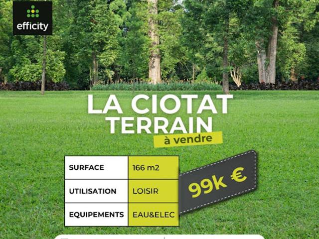 Terrain vente à Marseille, La Ciotat