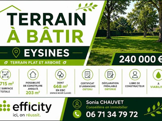 Terrain vente à Bordeaux, Eysines