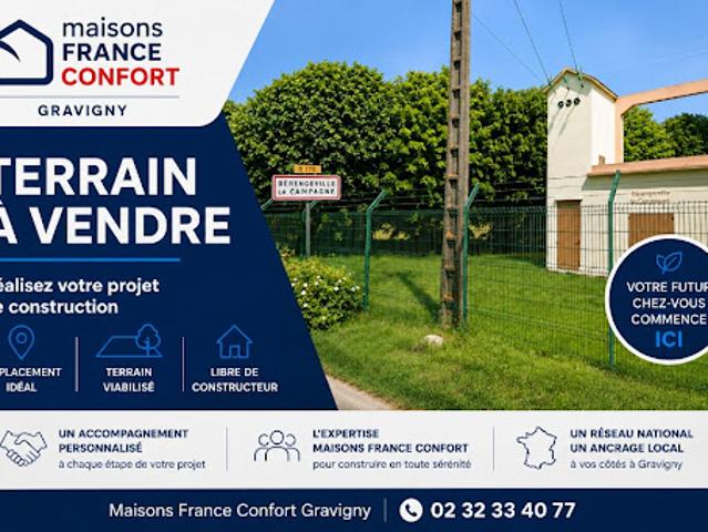 Terrain vente à Bernay, Bérengeville-la-campagne