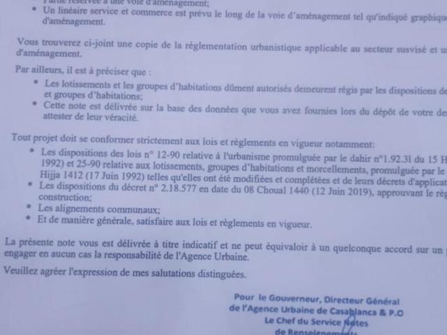 Terrain vente à Nouaceur, Gharb-Chrarda-Beni Hssen