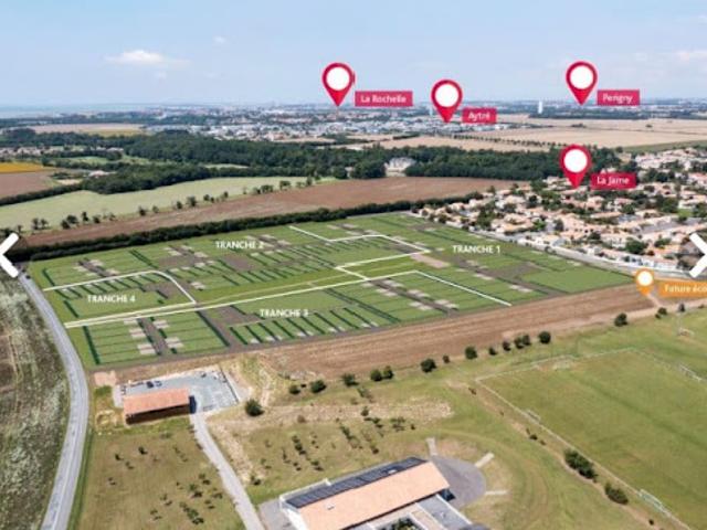 Terrain vente à La Rochelle, La Jarne