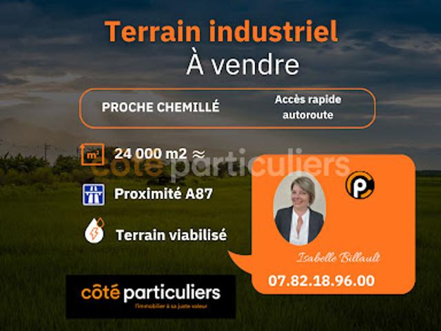 Terrain vente à Cholet, Chemillé
