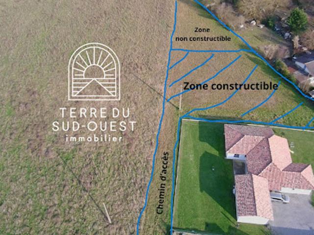 Terrain vente à Péré, Saint-sever