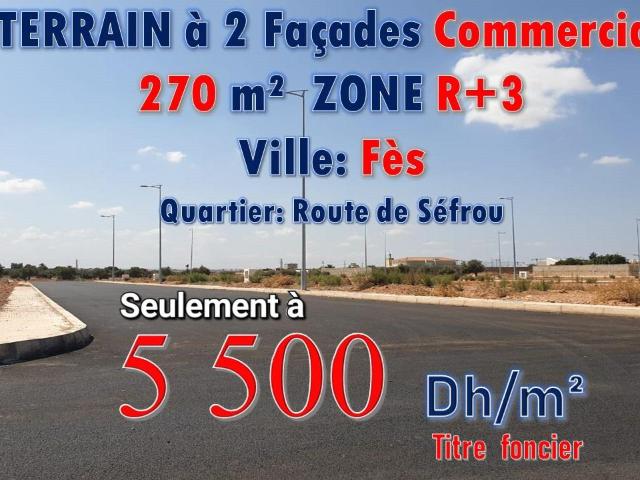 Terrain vente