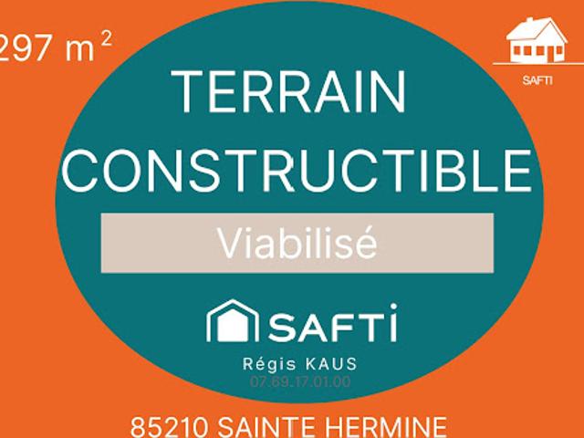 Terrain vente à Fontenay-le-Comte, Sainte-hermine