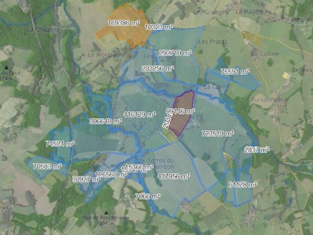 Terrain vente à Limoges, Bersac-sur-rivalier
