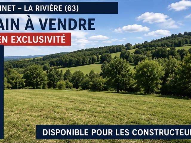 Terrain vente à Brive-la-Gaillarde, Saint-bonnet-la-rivière