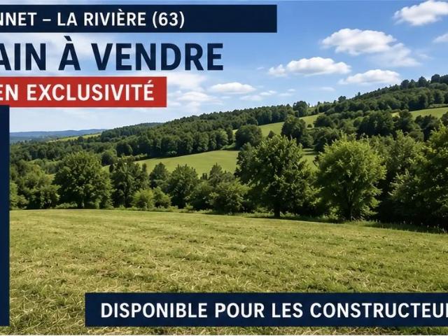 Terrain vente à Brive-la-Gaillarde, Saint-bonnet-la-rivière