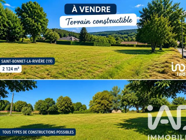 Terrain vente à Brive-la-Gaillarde, Saint-bonnet-la-rivière