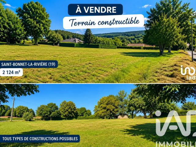 Terrain vente à Brive-la-Gaillarde, Saint-bonnet-la-rivière