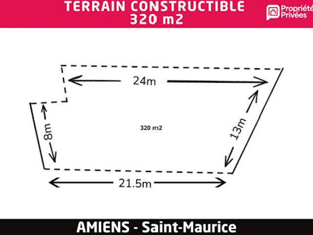 Terrain vente à Amiens, Somme