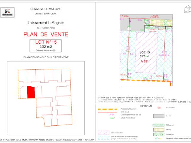 Terrain vente à Arles, Maillane