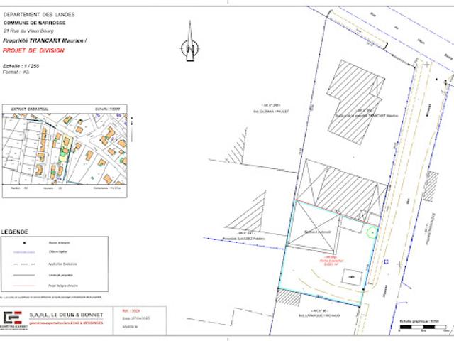Terrain vente à Dax