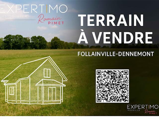 Terrain vente à Mantes-la-Jolie, Follainville-dennemont