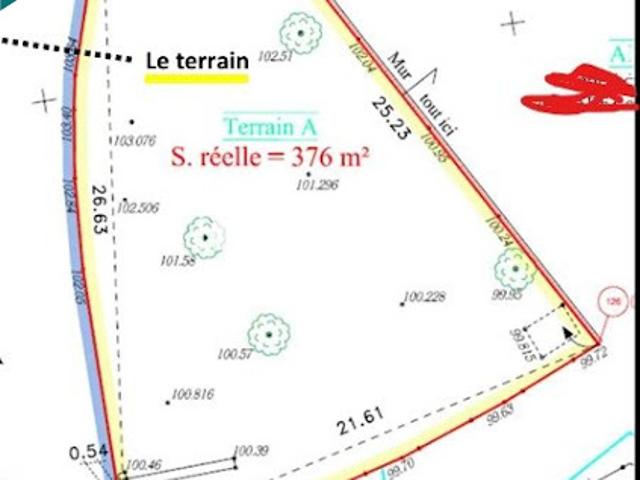 Terrain vente à Voiron, Isère
