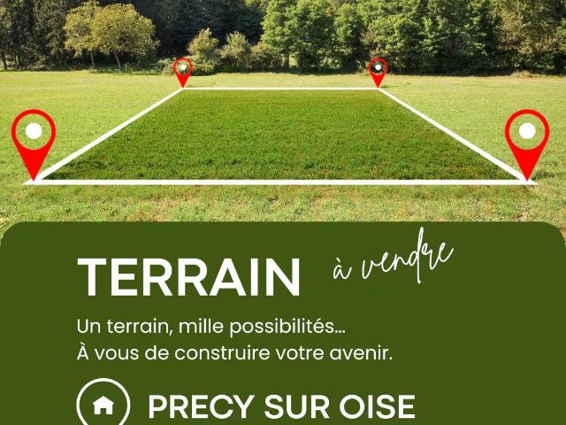 Terrain vente à Senlis, Précy-sur-oise