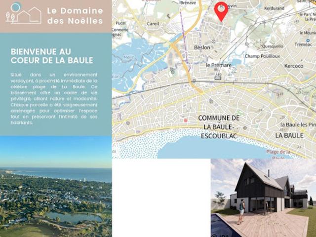 Terrain vente à Saint-Nazaire, La Baule-escoublac