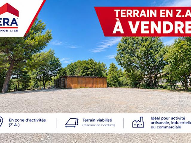Terrain vente à Le Pierraret, Château-Arnoux-Saint-Auban