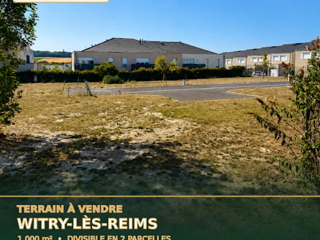 Terrain vente à Reims
