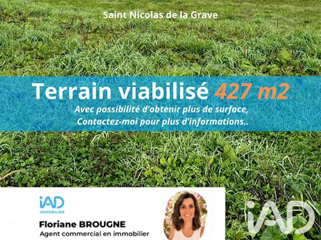Terrain vente à Douzil, Saint-Nicolas-de-la-Grave