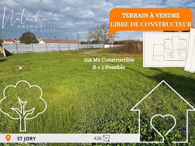 Terrain vente à Toulouse, Saint-jory