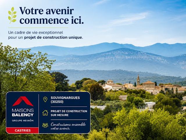 Terrain vente à Nîmes, Souvignargues