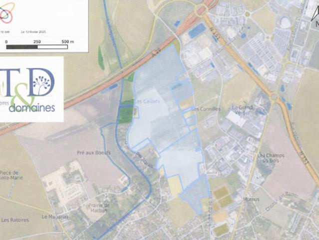 Terrain vente à Châteauroux, Déols