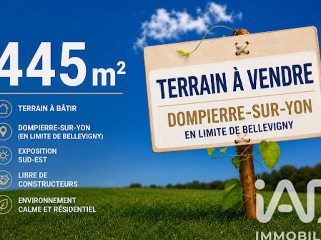 Terrain vente à La Roche-sur-Yon, La Ferrière