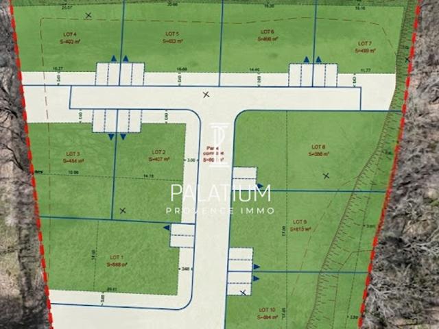 Terrain vente à Mallemoisson - Les Grillons, Mallemoisson