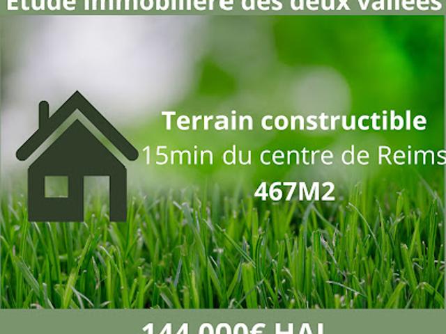 Terrain vente à Reims