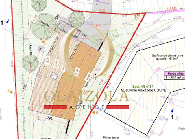 Terrain vente à Bayonne, Bassussarry
