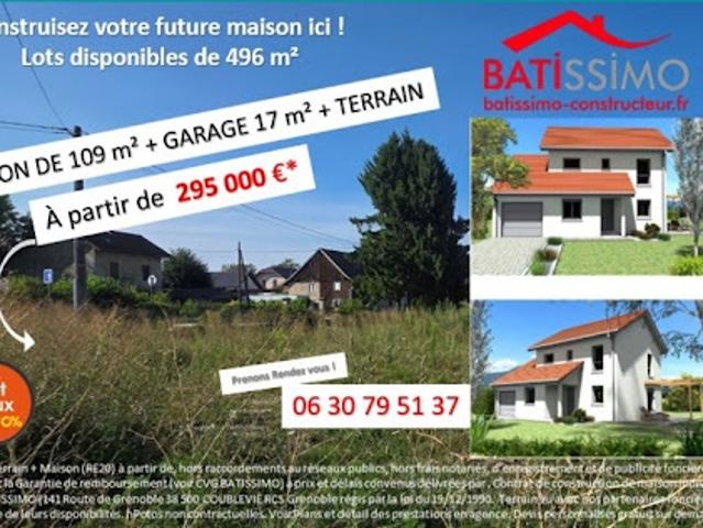 Terrain vente à Grenoble, Entre-deux-guiers